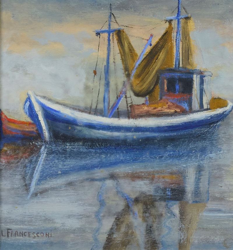 Luigi Francesconi - Darsena - Viareggio