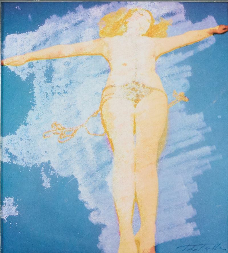 Mimmo Rotella - Senza Titolo