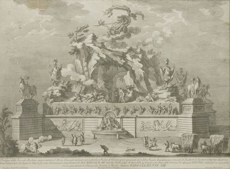 Giuseppe Vasi - Monte Etna