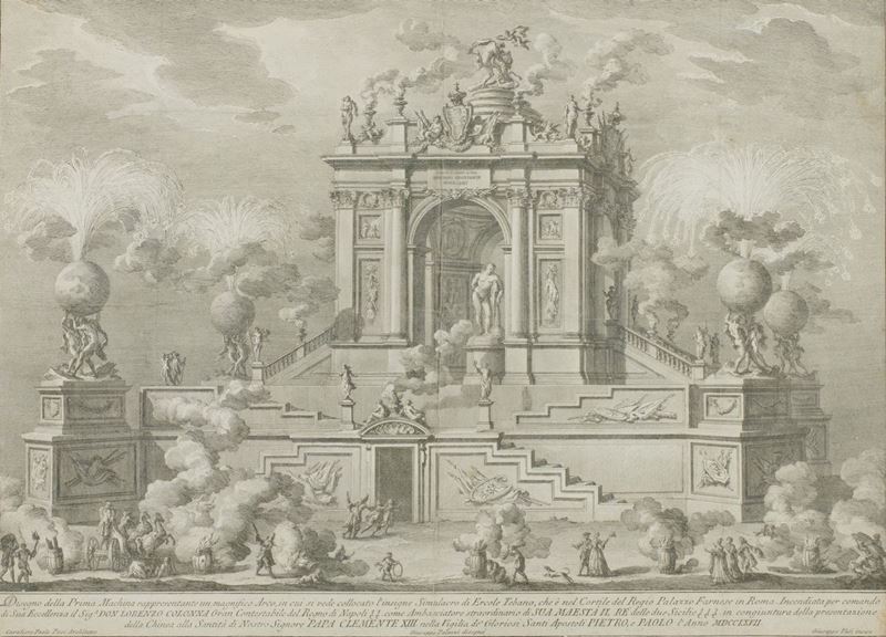 Giuseppe Vasi - Arco Romano