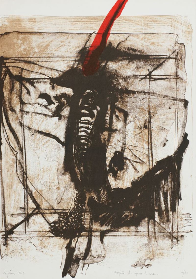 Giuseppe Zigaina - Farfalla che Depone le Uova