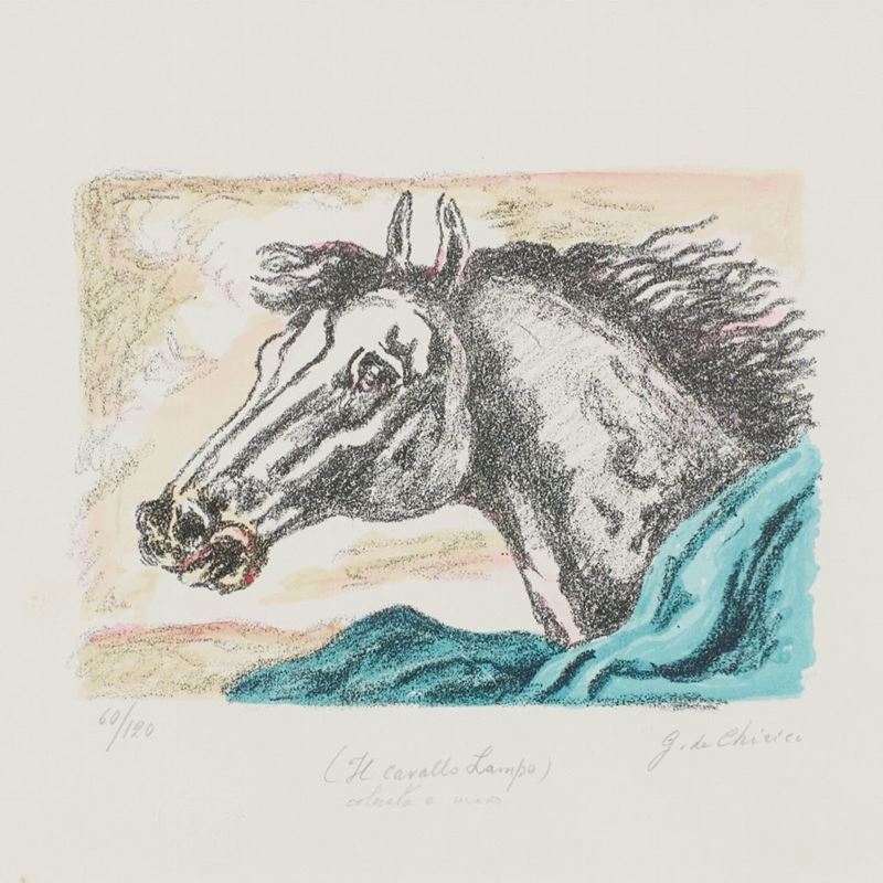 Giorgio De Chirico - Il Cavallo Lampo
