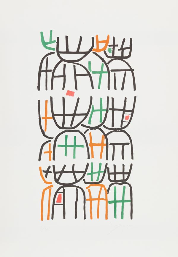 Giuseppe Capogrossi - Opale n° 6 