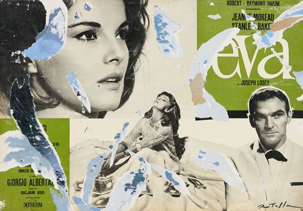 Mimmo Rotella - Eva