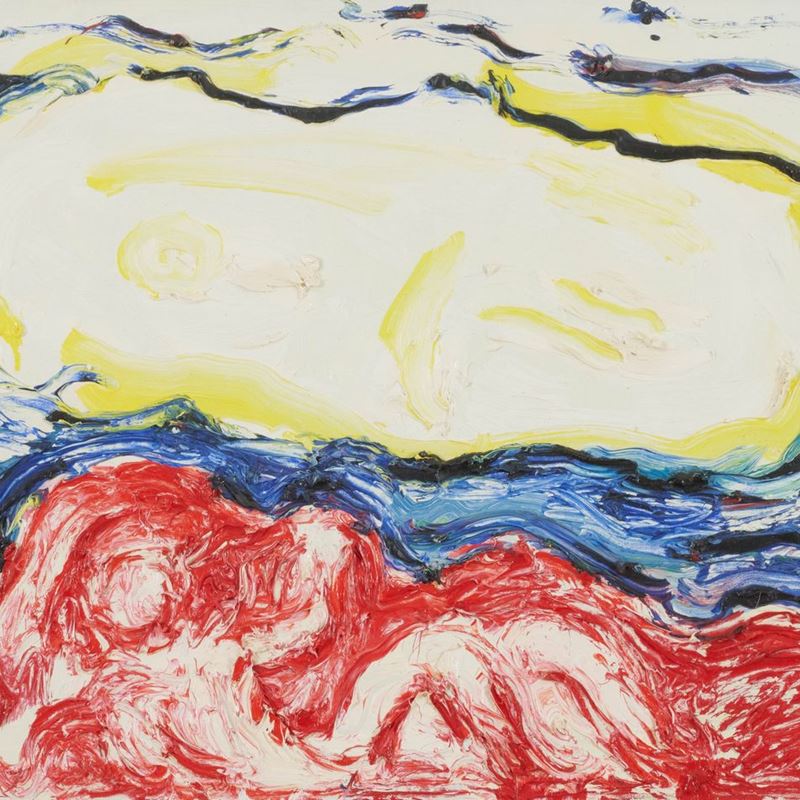 Figura nel paesaggio