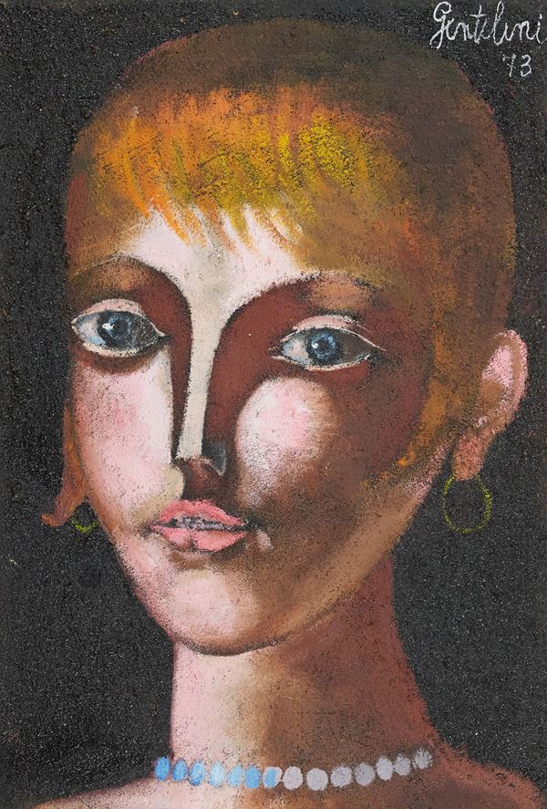 Franco Gentilini - Volto di donna