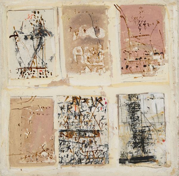 Giorgio Celiberti - Quadro di sei formelle