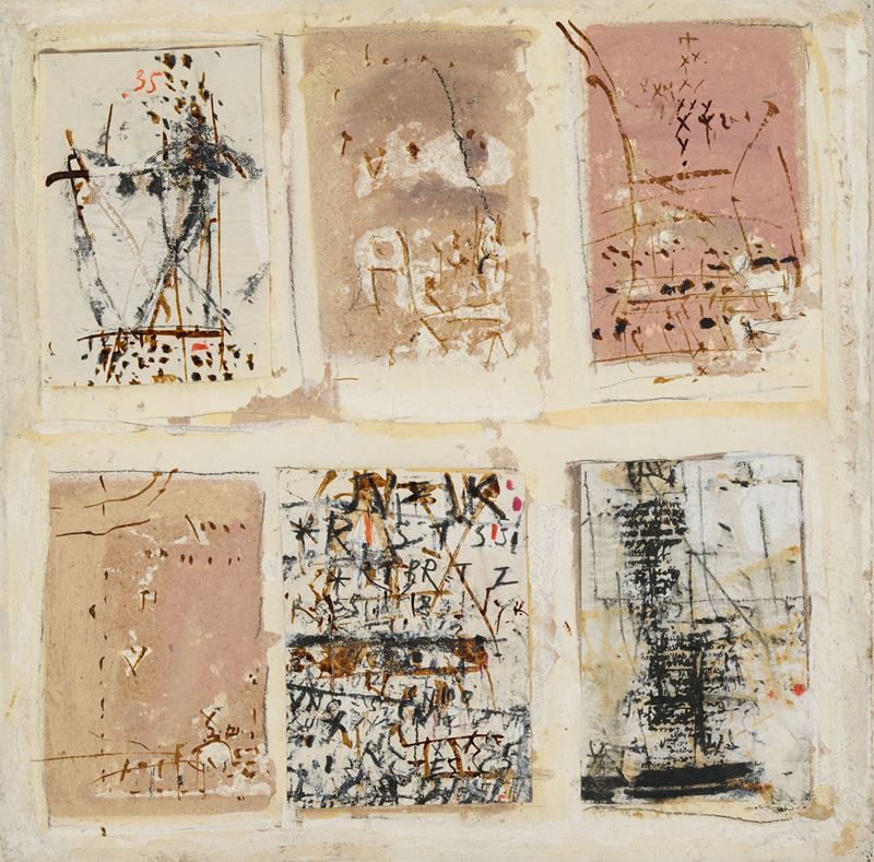 Quadro di sei formelle