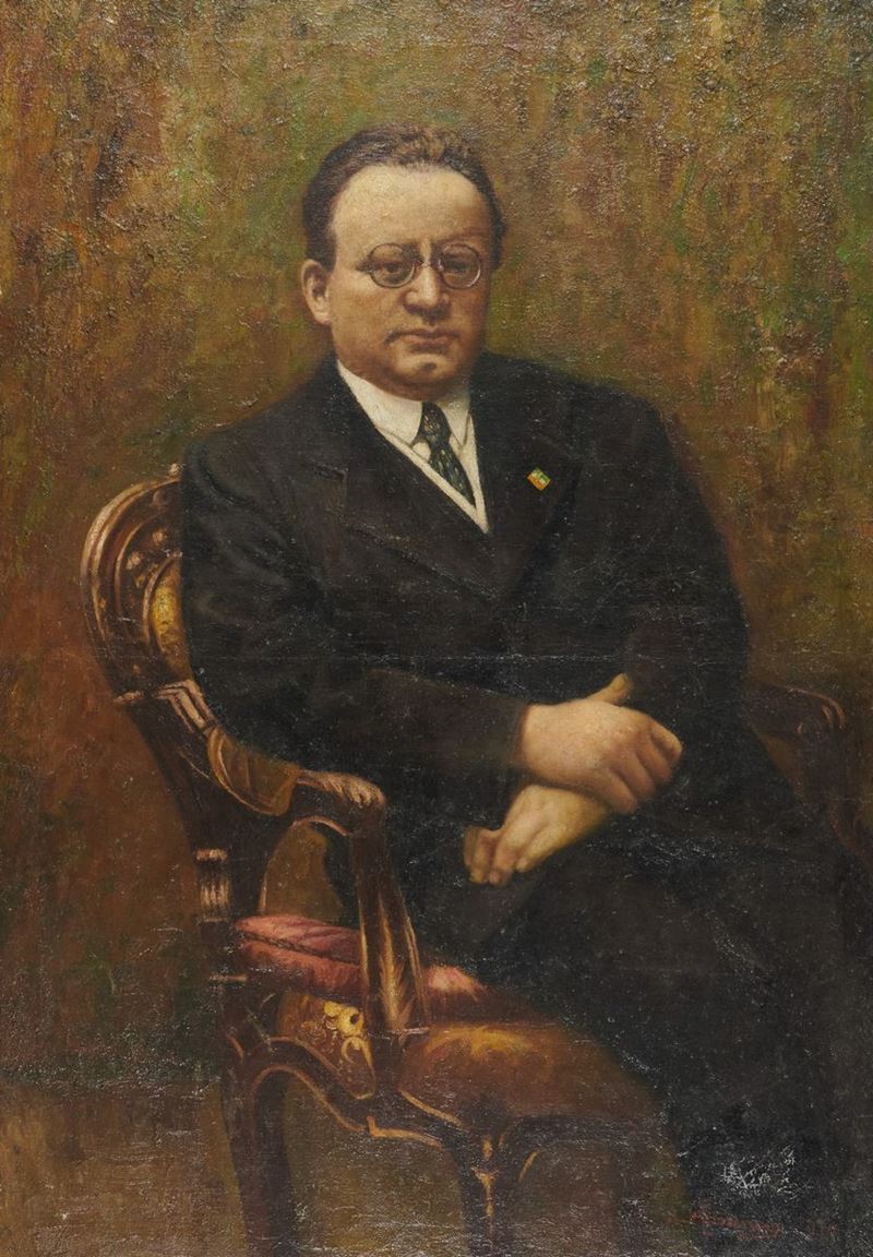 Anonimo - Ritratto di Arnaldo Mussolini
