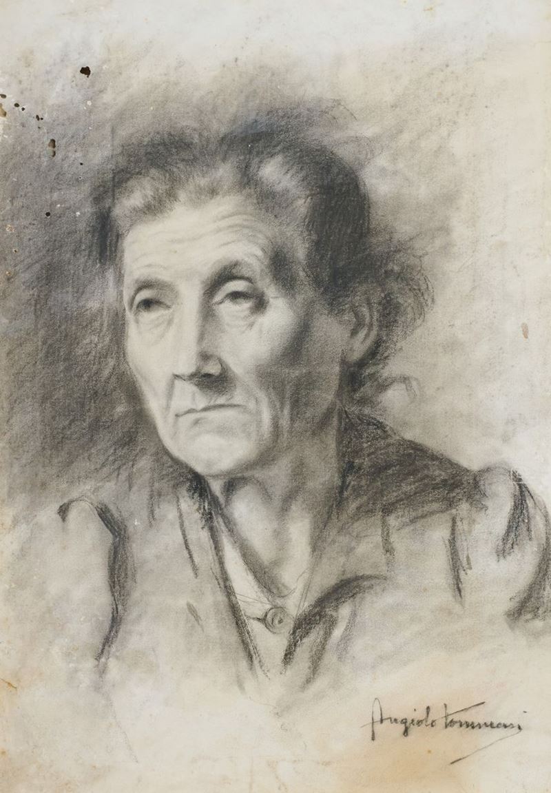 Angiolo Tommasi - Ritratto di Donna