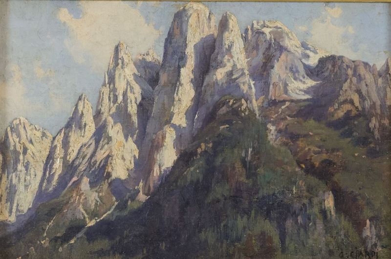 Guglielmo Ciardi - Montagne