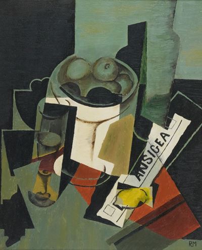 Da Juan Gris - Natura Morta con Giornale