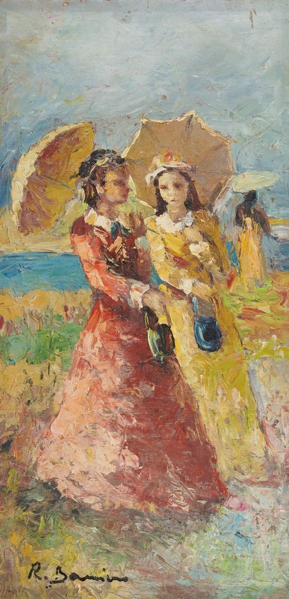 R. Damiani - Dame con Ombrello
