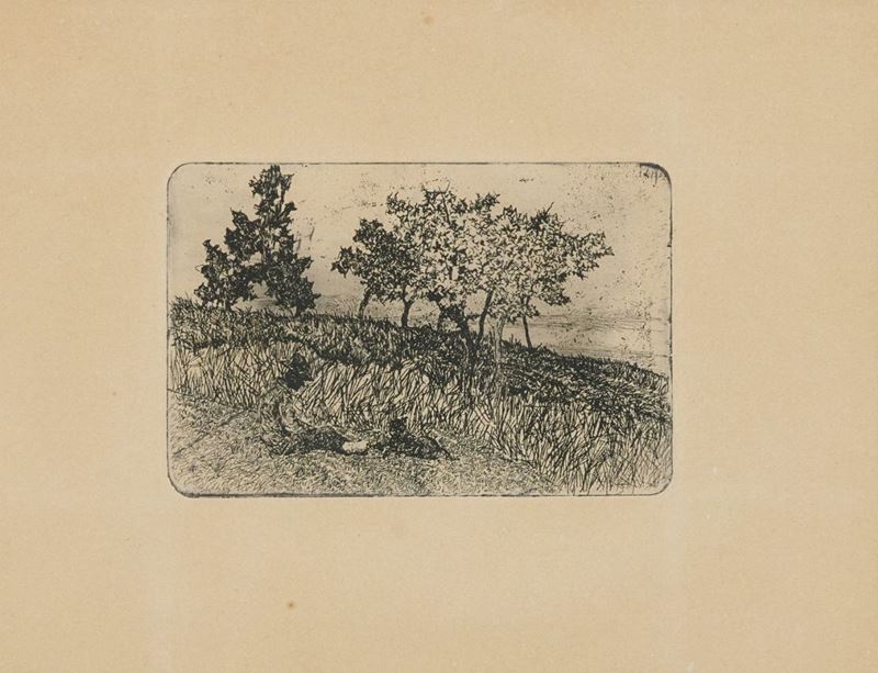 Giovanni Fattori - Riposo nei Campi