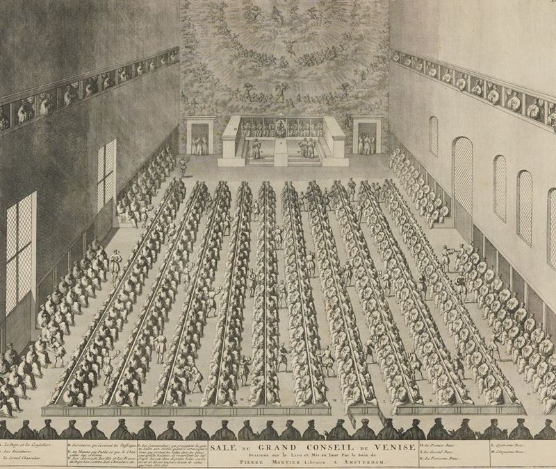 Pierre Mortier - Sale Du Grand Conseil De Venice