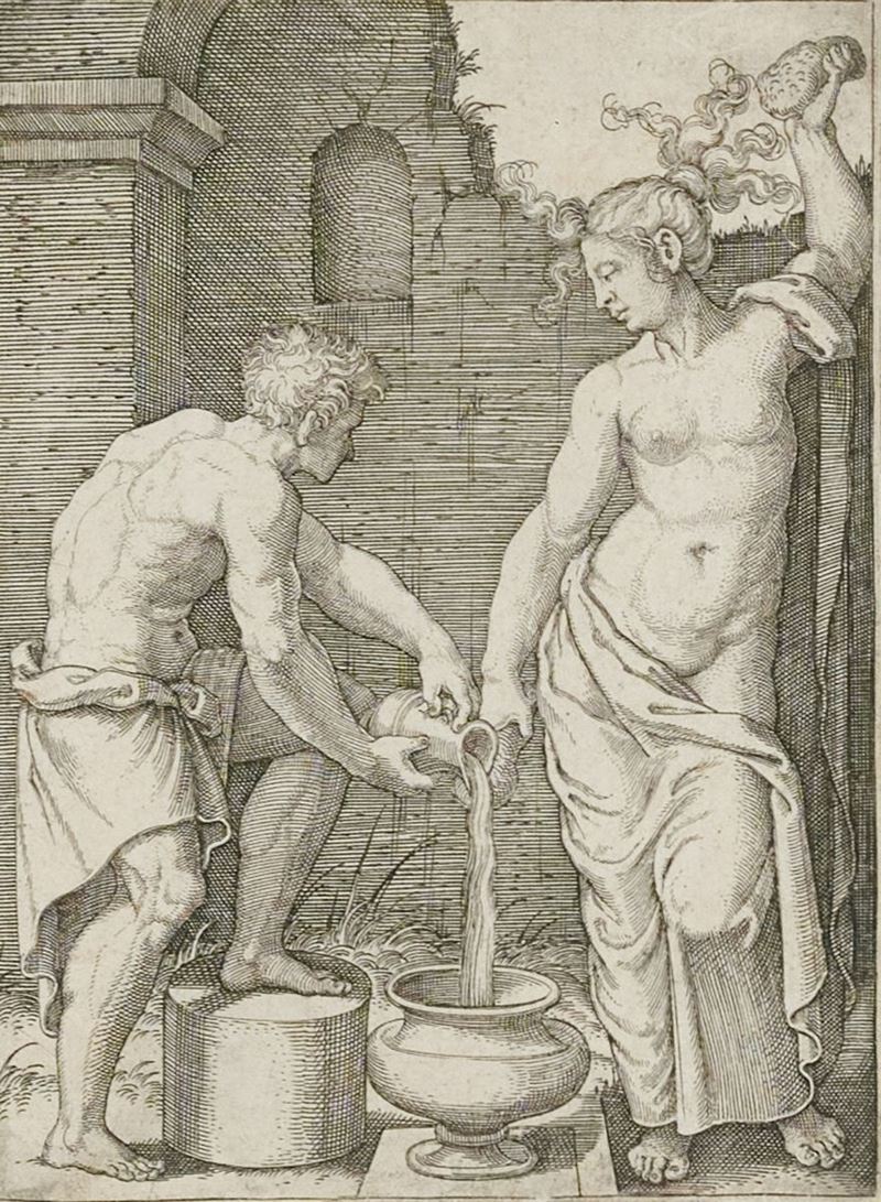 Anonimo - Preparativi del Bagno