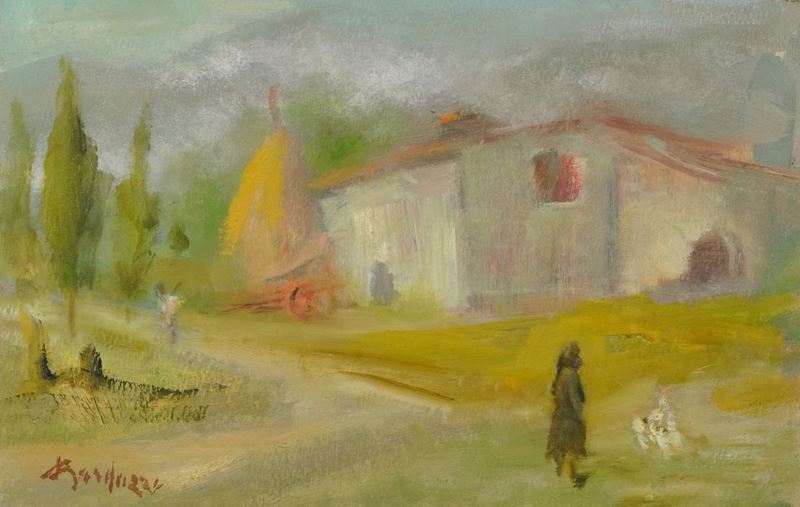 Enrico Bardazzi - Scena di Campagna