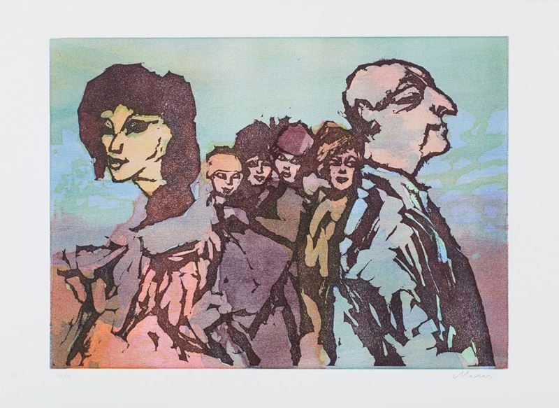 Mino Maccari - Figure