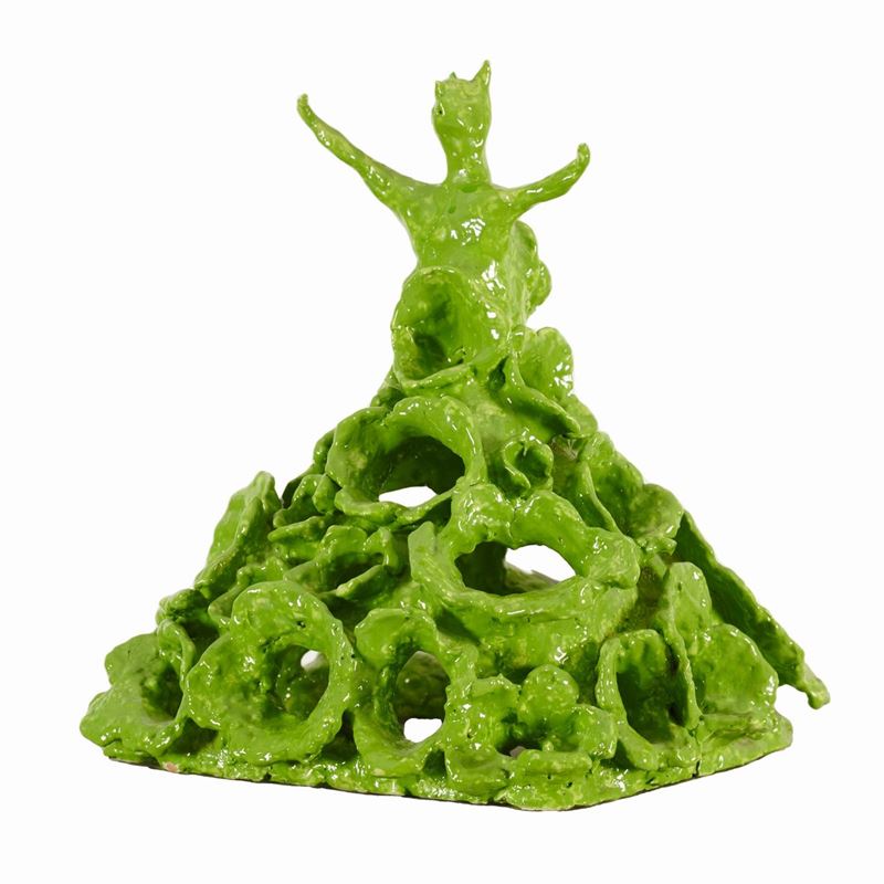 Madre totemica verde