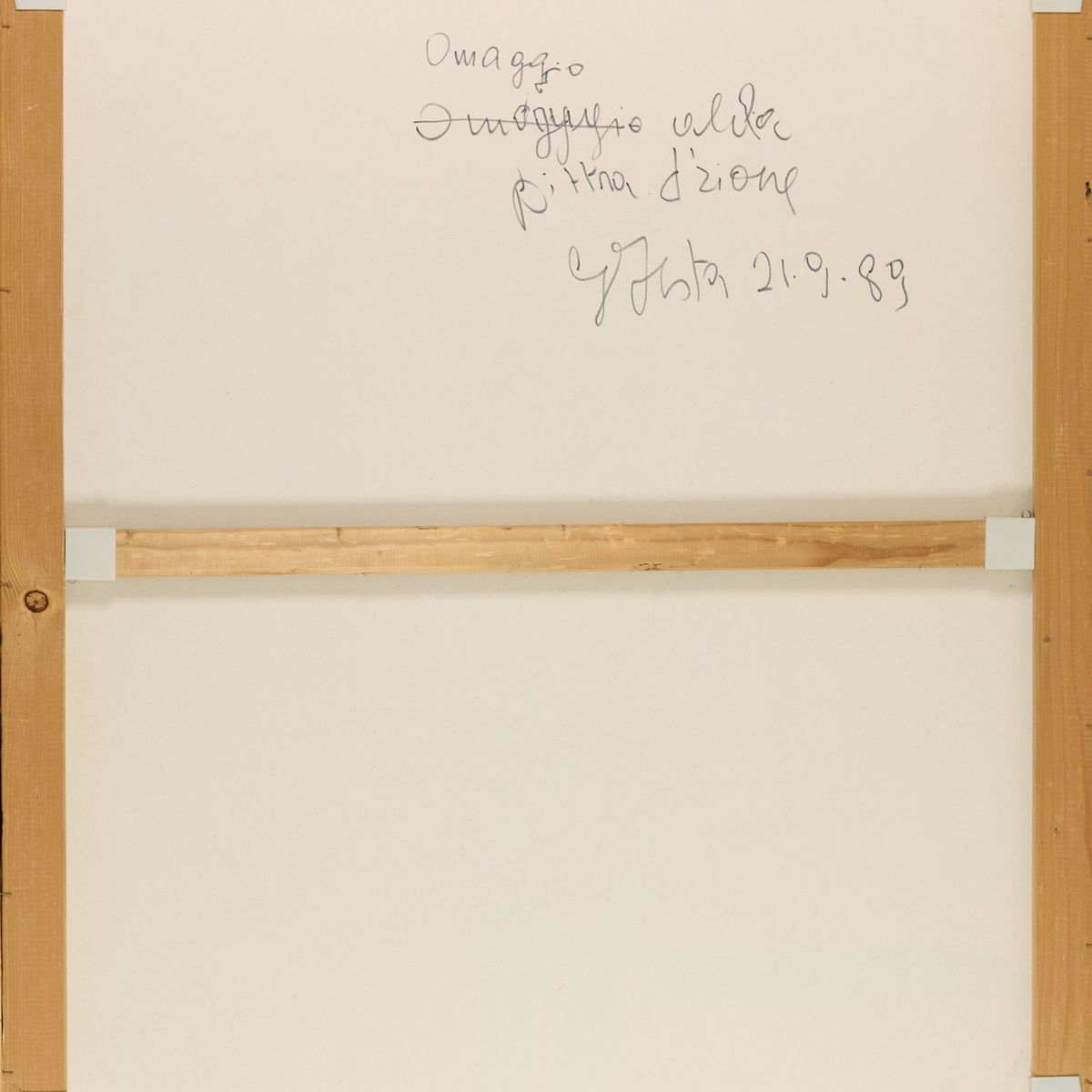 Omaggio alla pittura d'azione