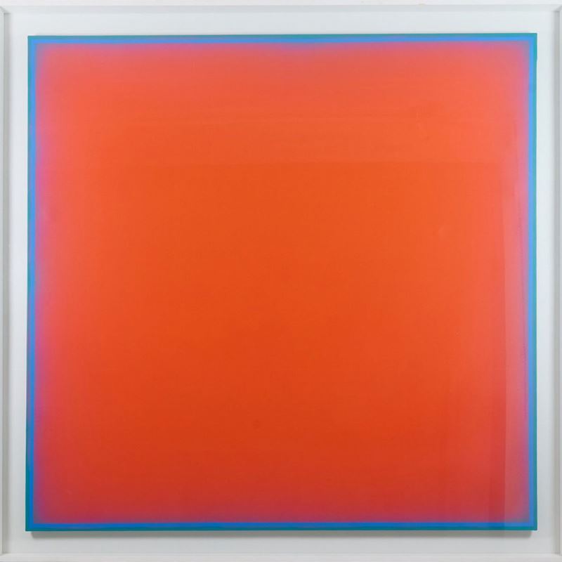 Orange Boarded Blue
