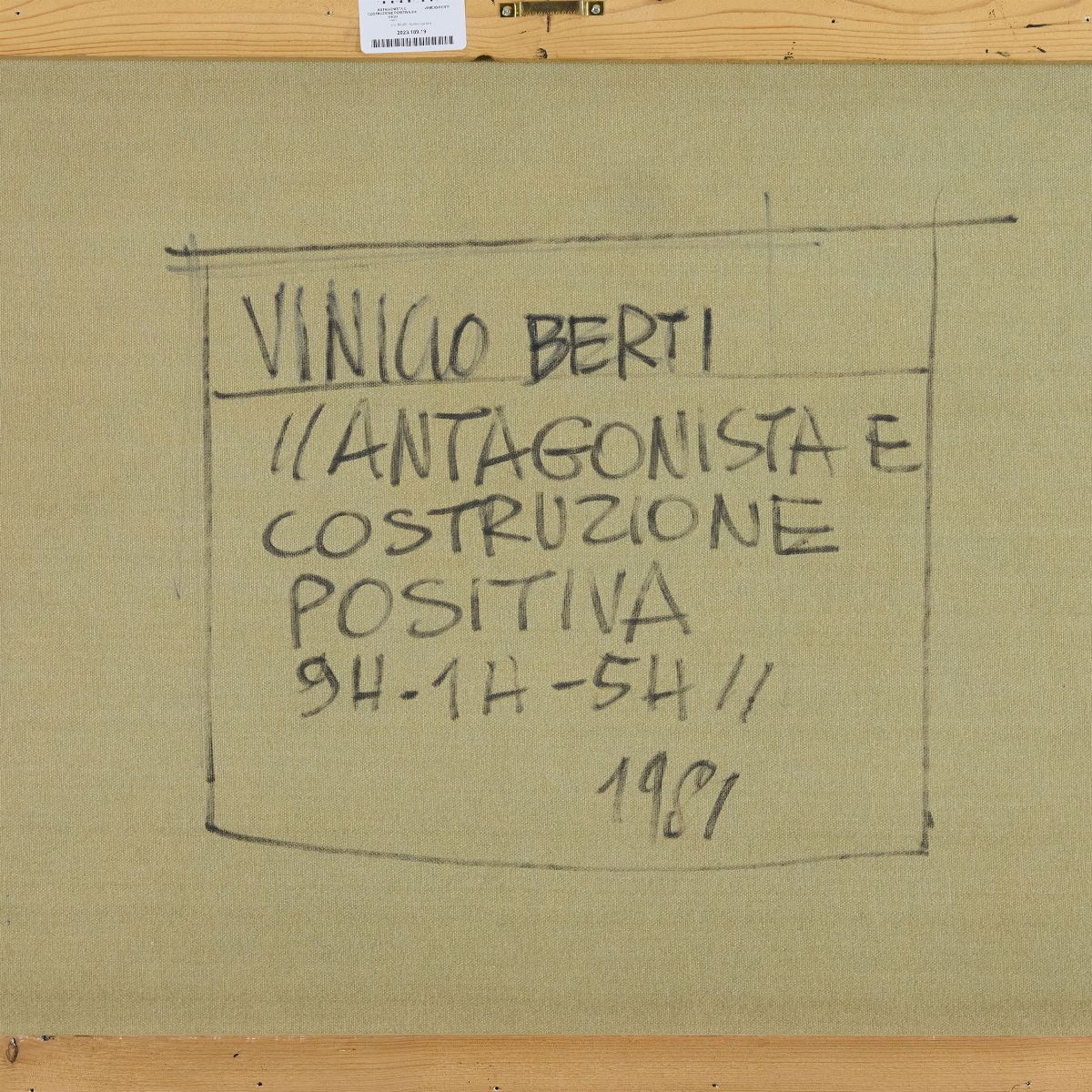 Antagonista e costruzione positiva 9H-1H-5H
