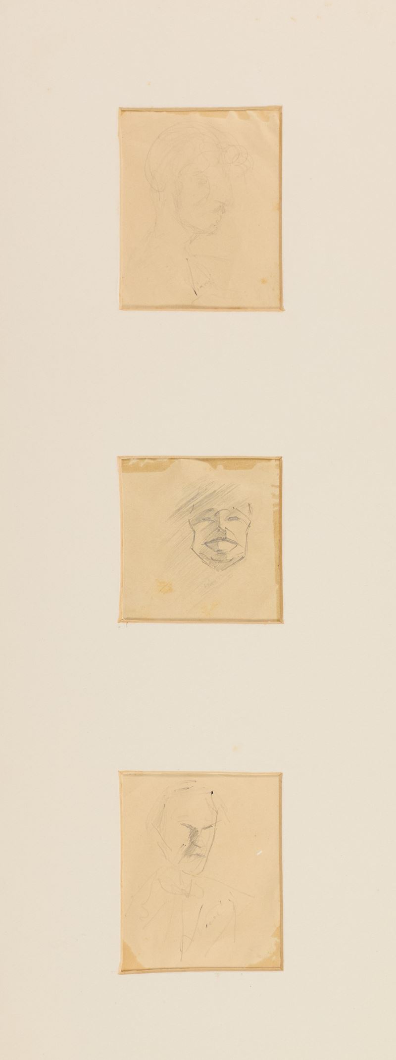 Lorenzo Viani - Trittico - Volti