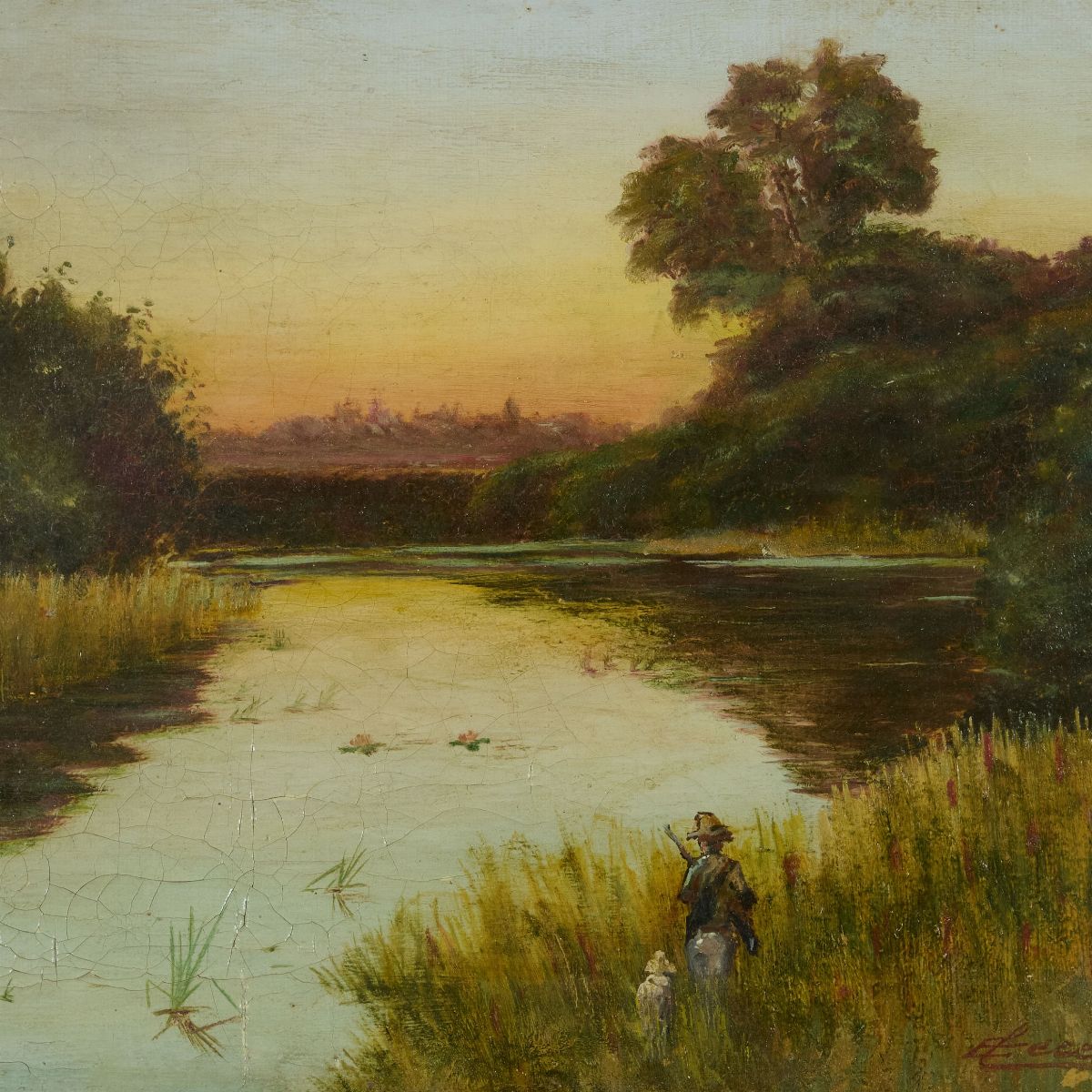 Eugenio Cecconi - Scena di Caccia