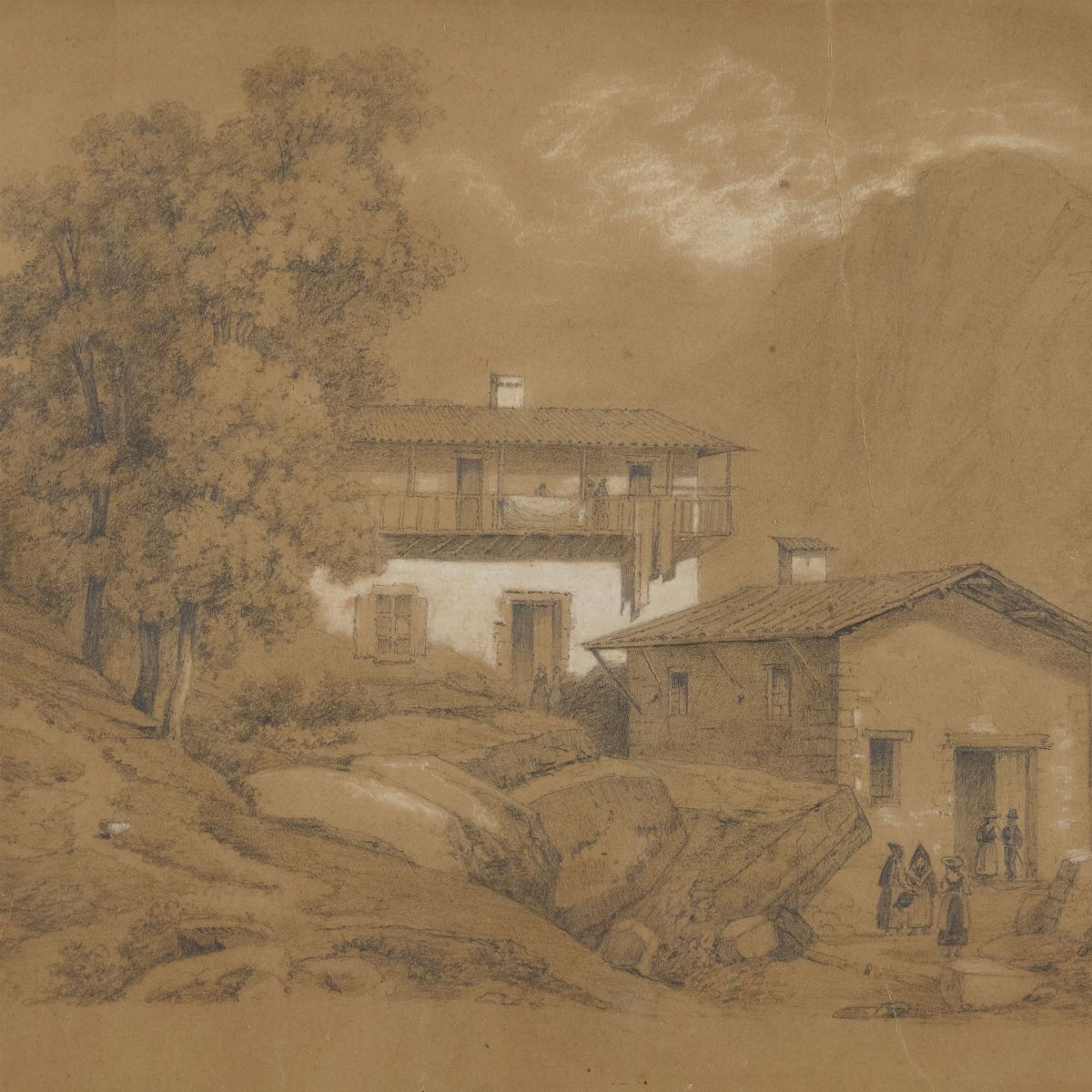 Ulvi Liegi - Paesaggio con Figure