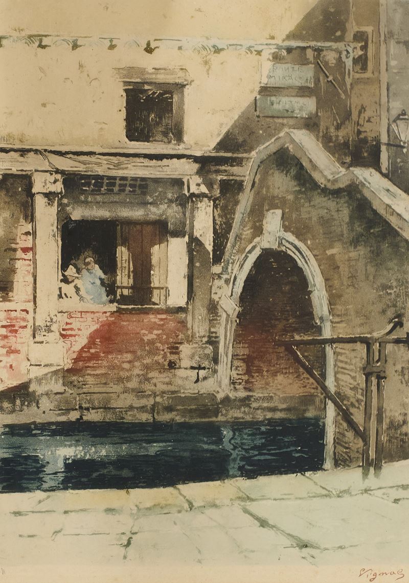 Pierre Vignal - Ponte dei Miracolo- Venezia