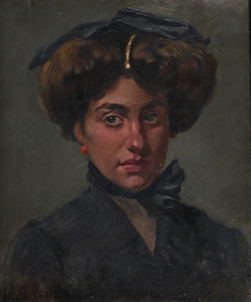 Carlo Fornara - Ritratto di Signora