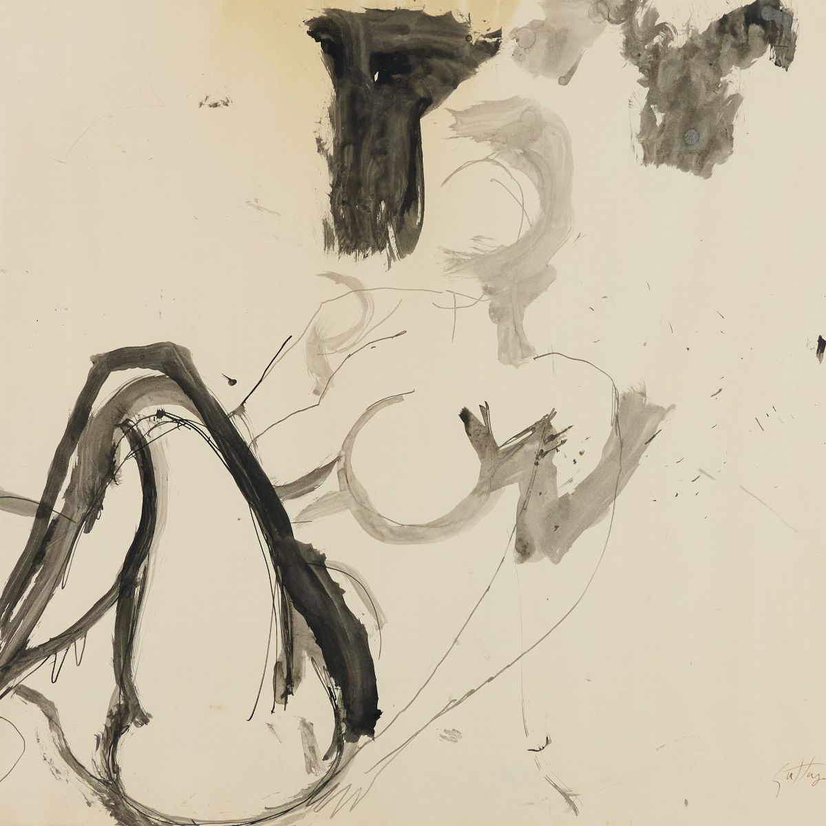 Renato Guttuso - Nudo Disteso