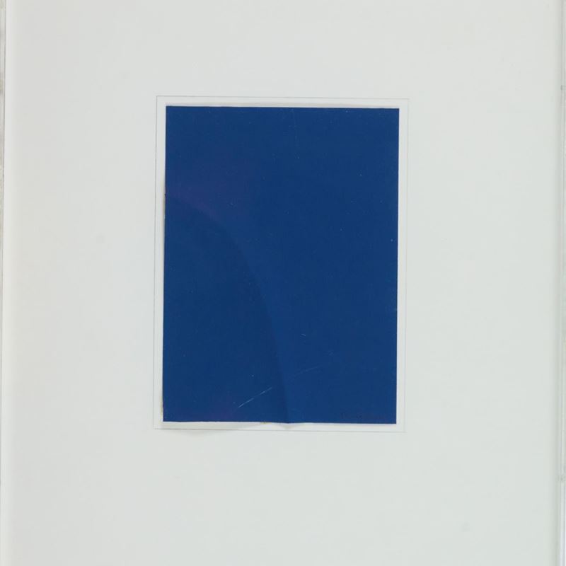 Spartito minimo blu scuro