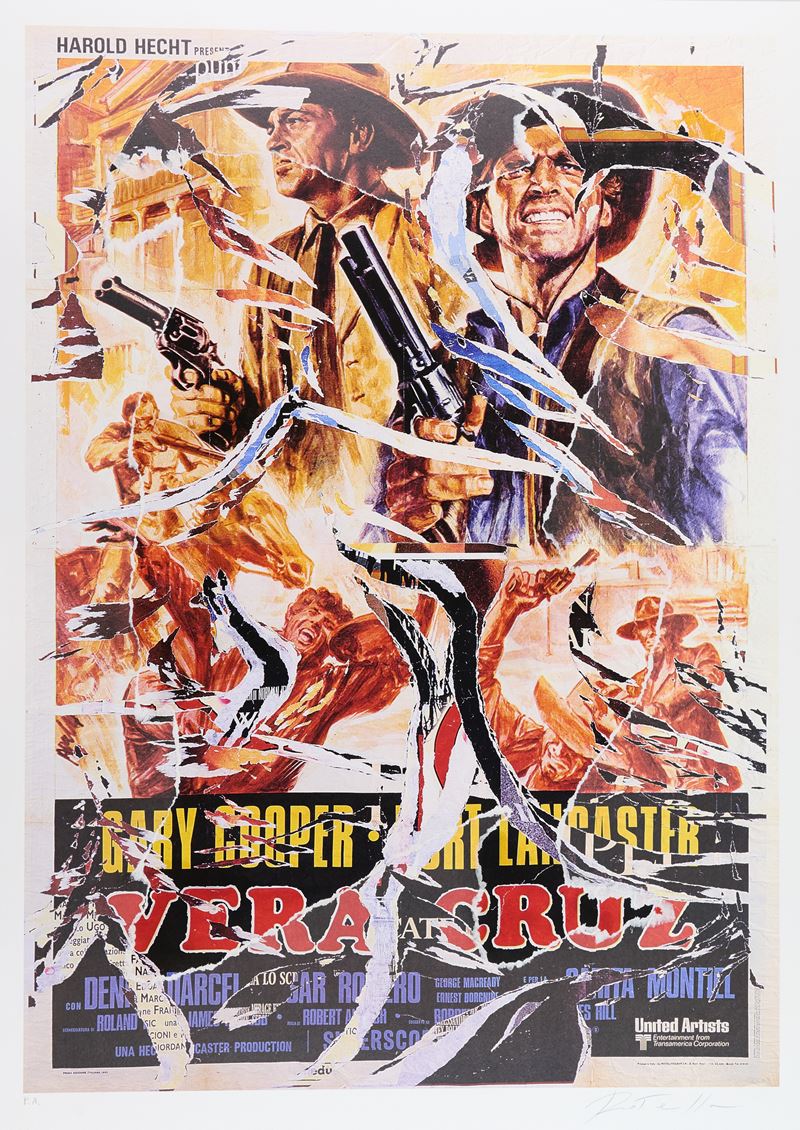 Mimmo Rotella - Vera Cruz