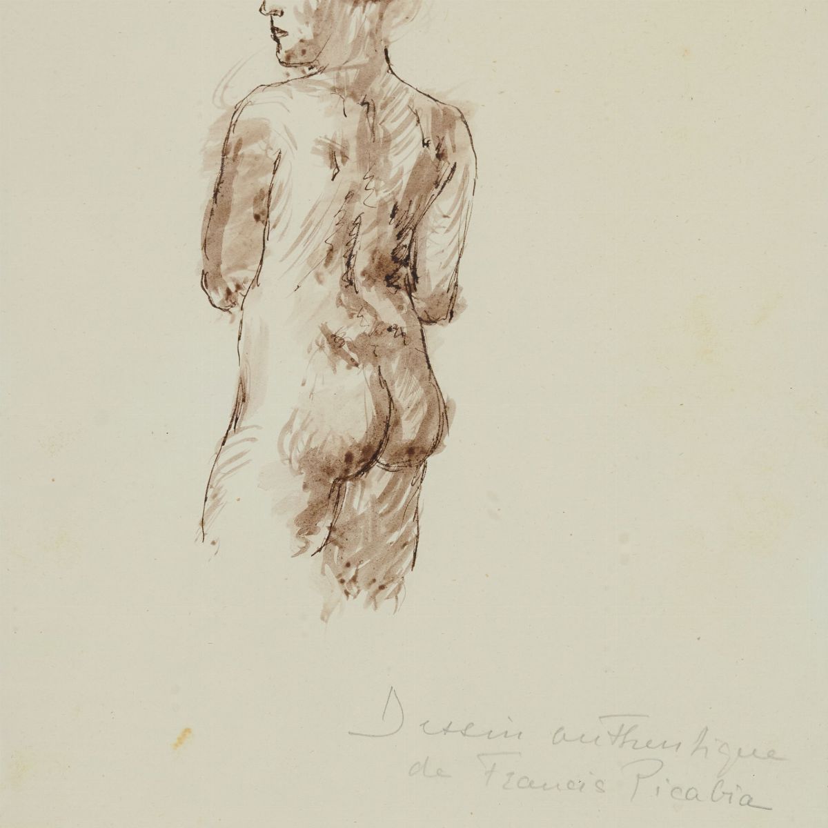 Francis Picabia - Nudo di Schiena