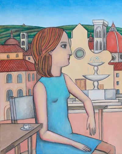 Paesaggio con Figura