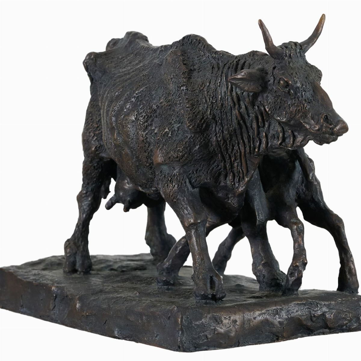 Antonio Ligabue - Mucca con Vitello