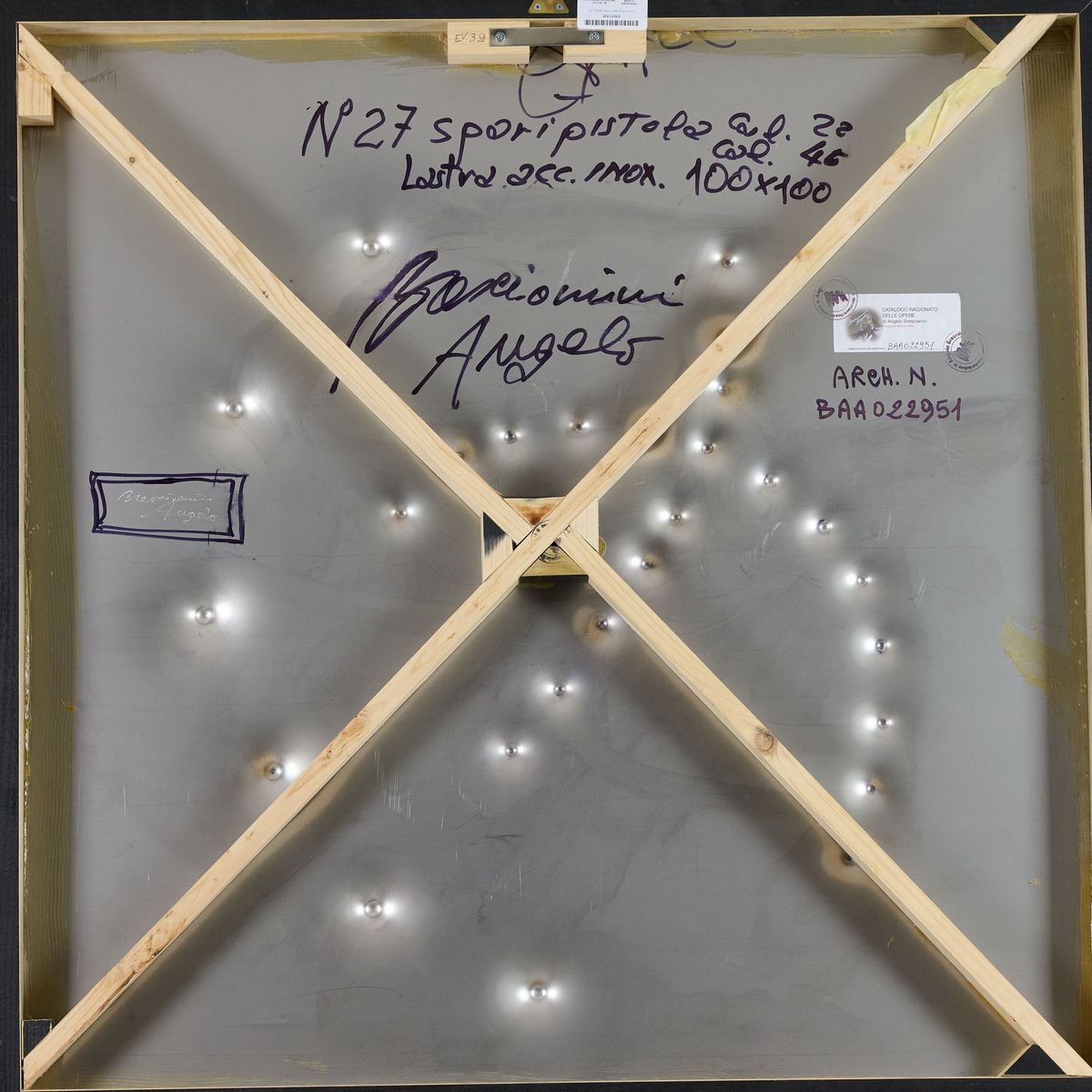 N° 27 spari di pistola cal. 22 e cal. 46