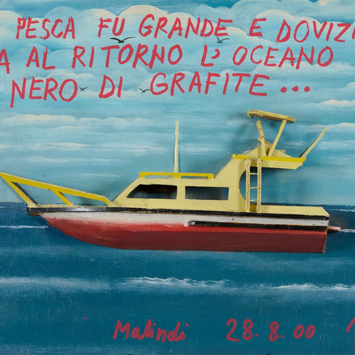 Sarenco (isaia Mabellini) - La Pesca Fu Grande e Doviziosa, ma al Ritorno L'oceano Era Nero di Gr...