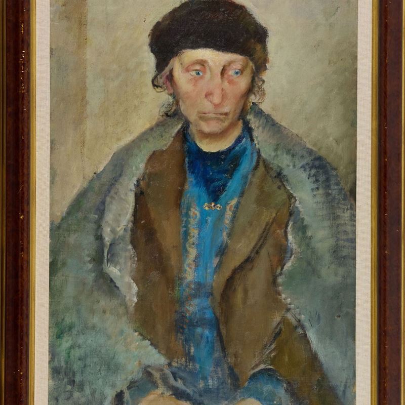 Gianni Vagnetti - Ritratto di Vecchia - la Vecchina Dell'ospizio