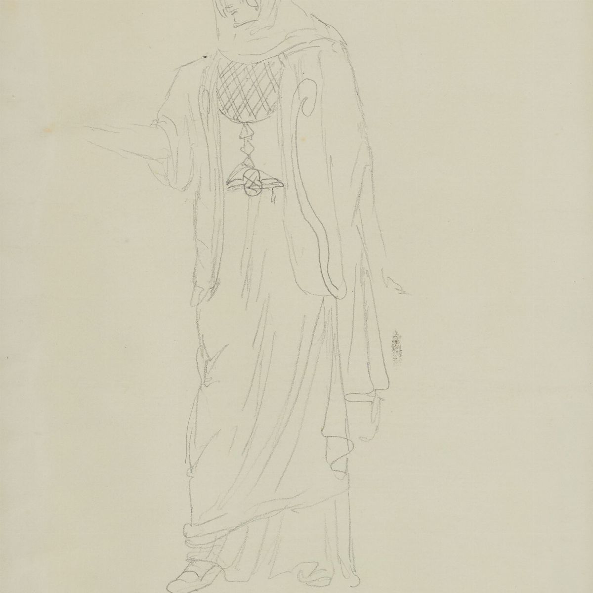 Giorgio De Chirico - Bozzetto per Costume Teatrale