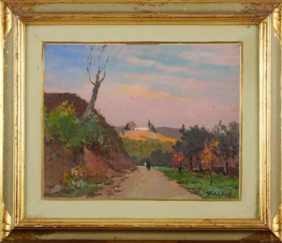 Paesaggio con Figura