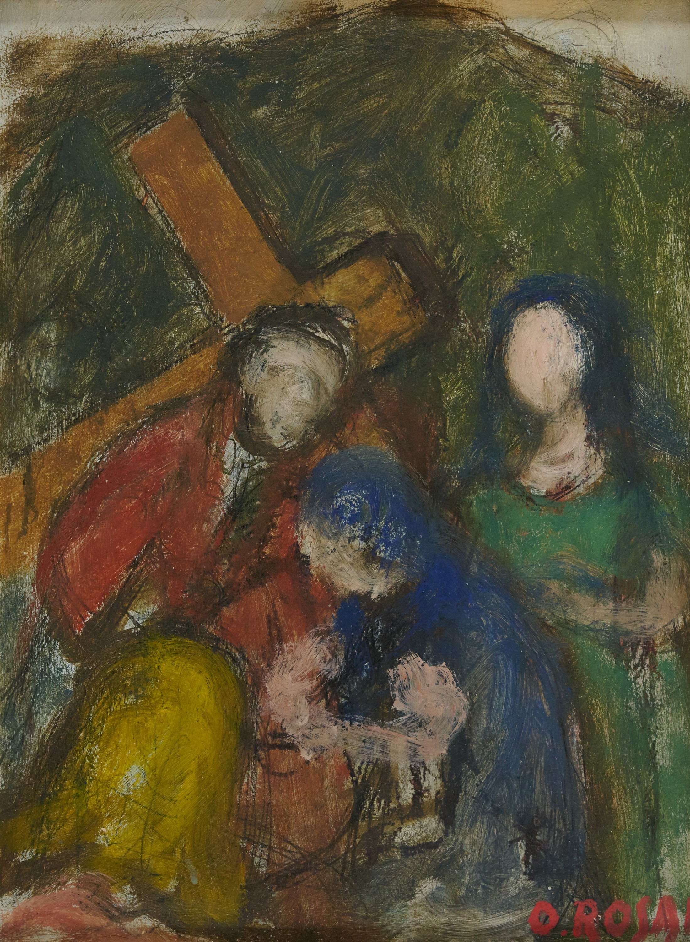 Ottone Rosai - Deposizione