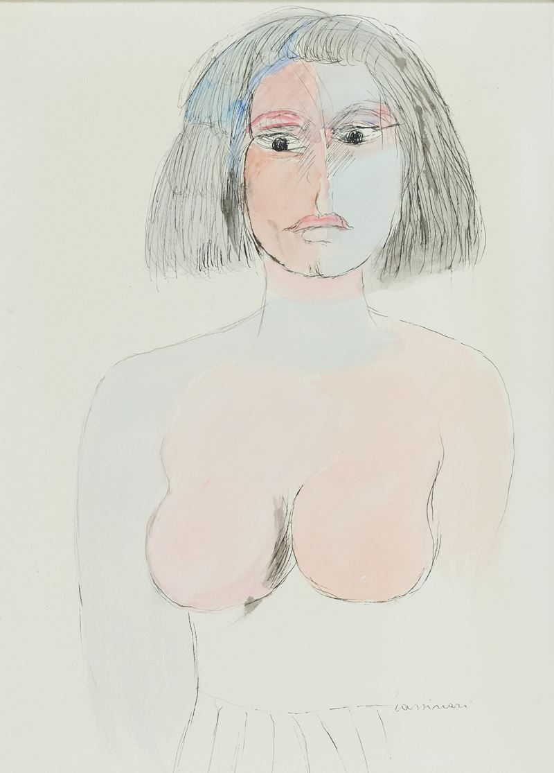 Bruno Cassinari - Figura di Donna