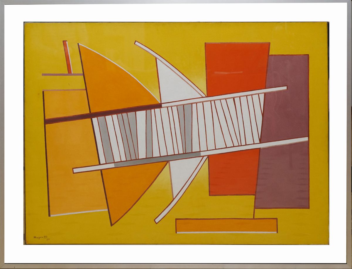 Alberto Magnelli - Contrastes N° 3
