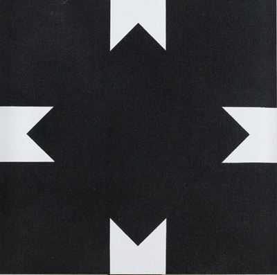 Quadrato virtuale, acrilico su tavola (2002)