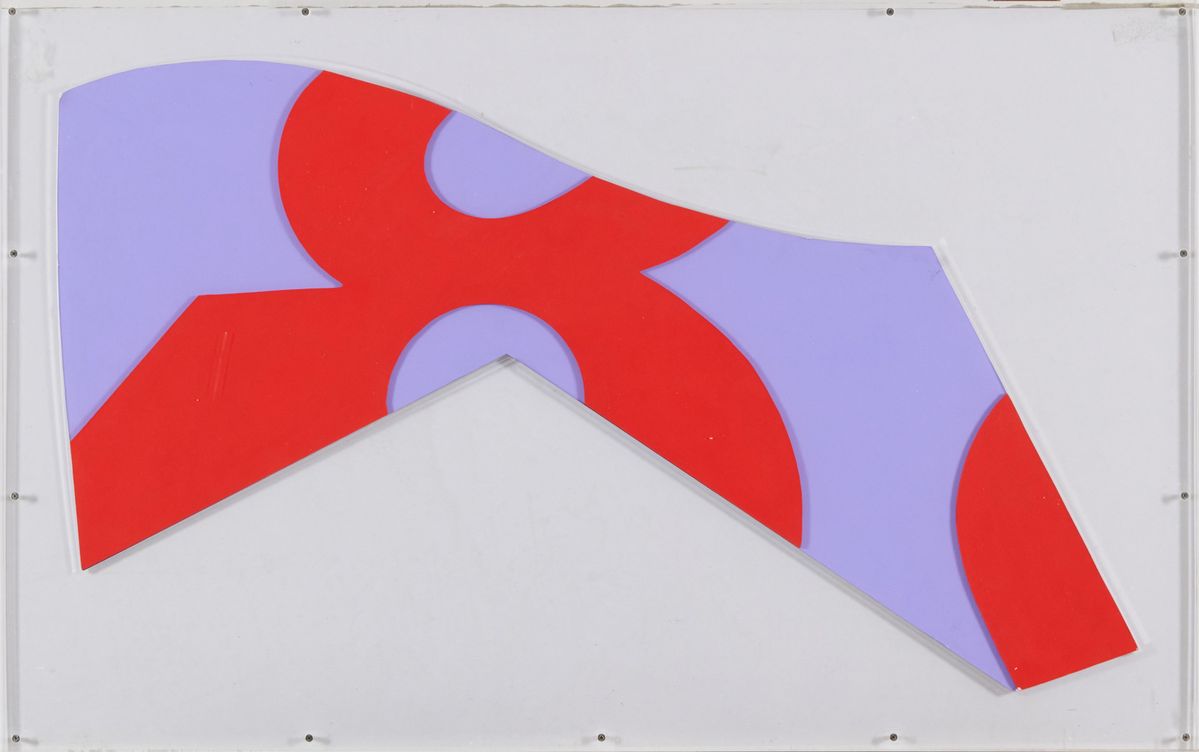 Carla Accardi - Rosso-viola