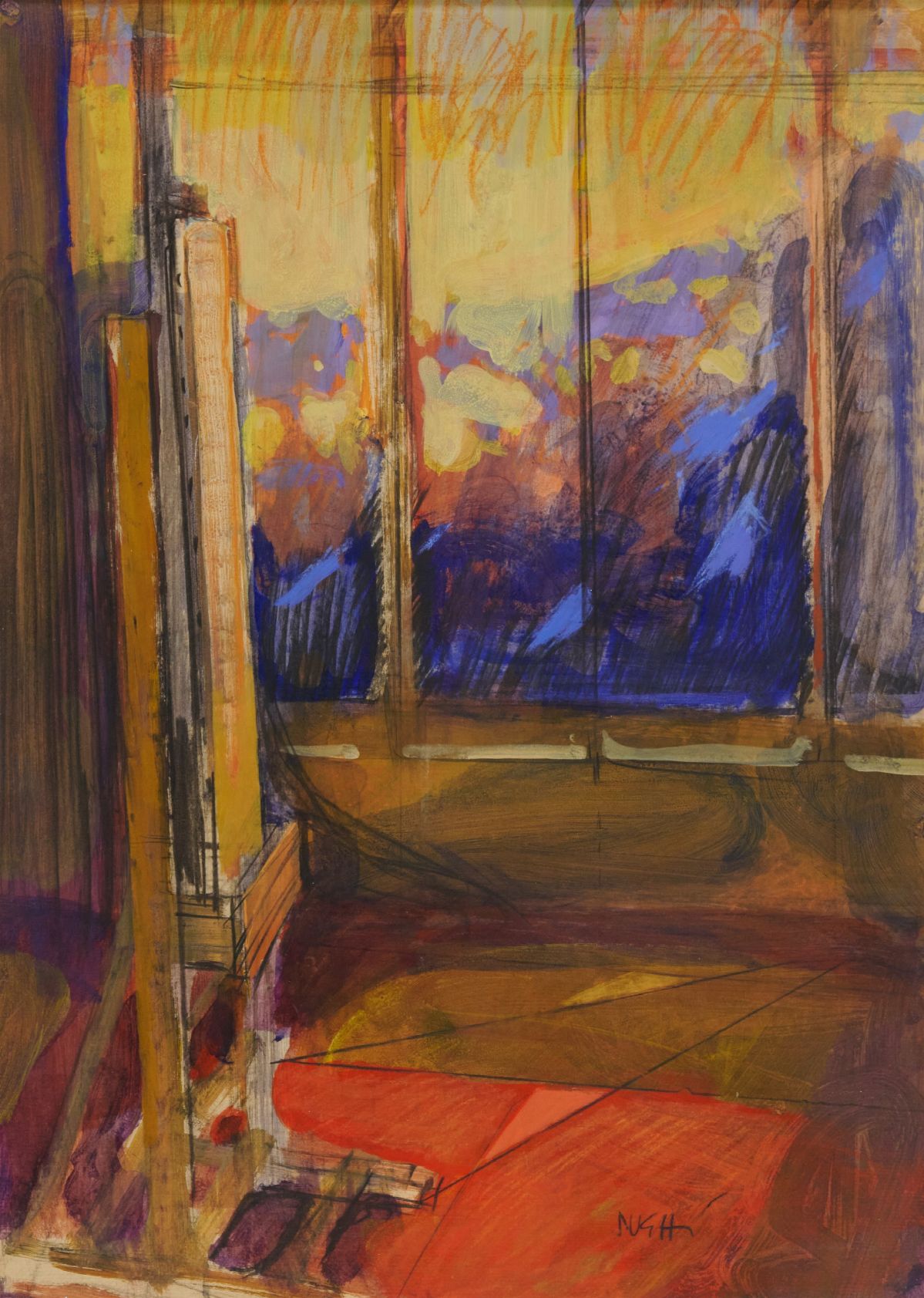 Alberto Sughi - Studio per la Sera del Pittore