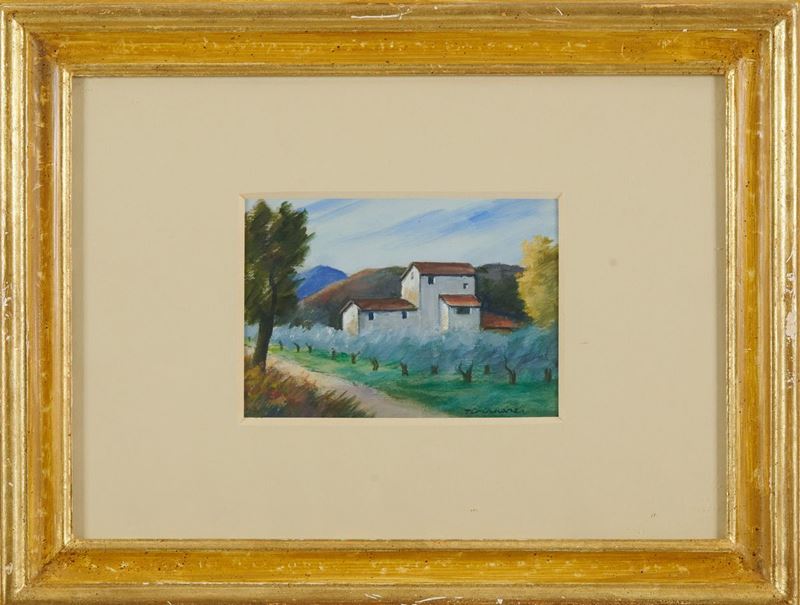 Nino Tirinnanzi - Paesaggio Toscano