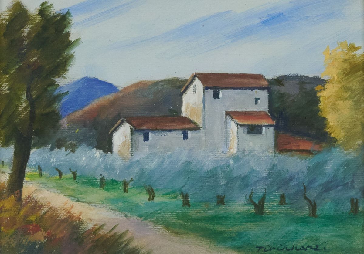 Nino Tirinnanzi - Paesaggio Toscano